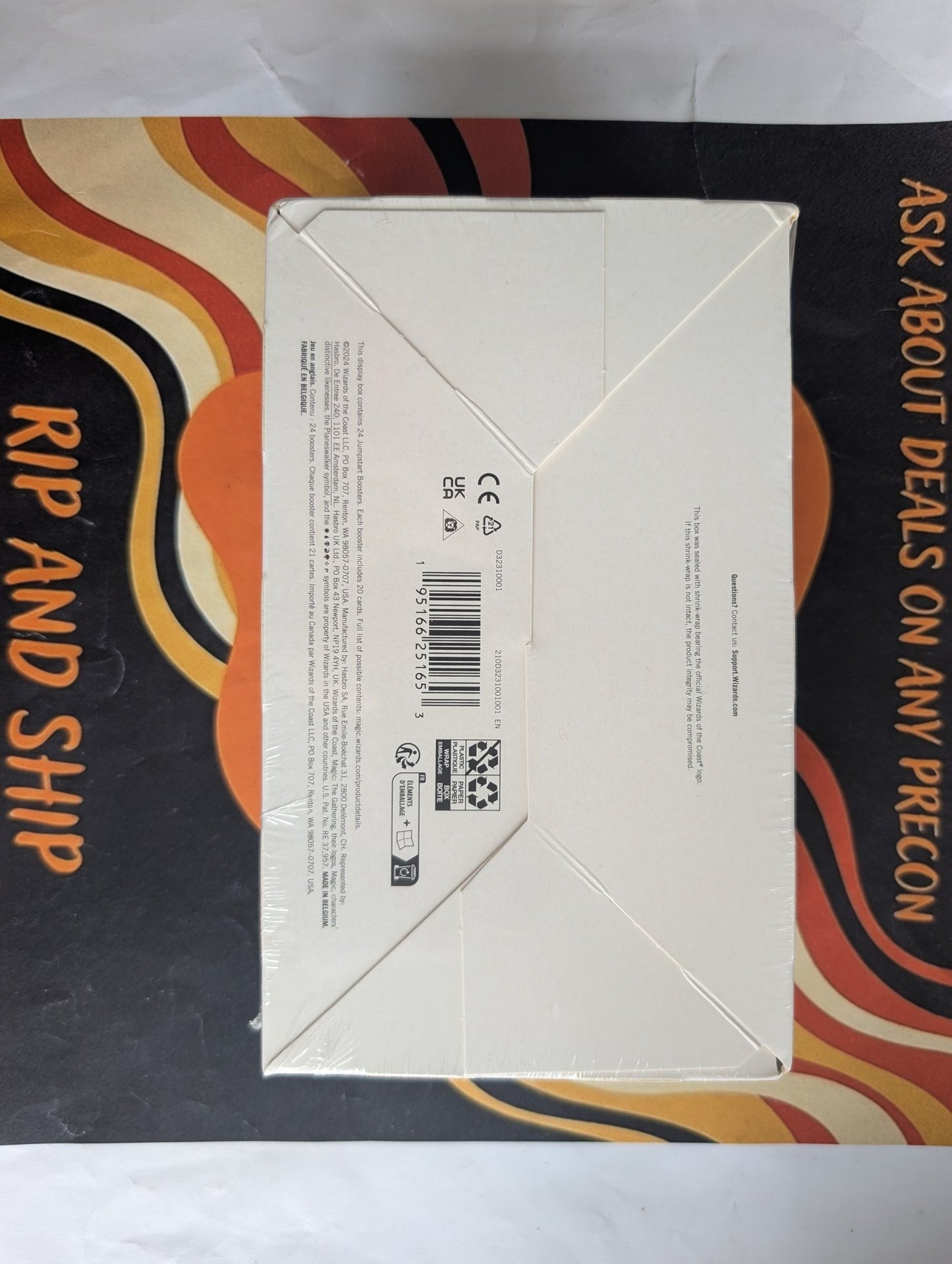 Magic: The Gathering Foundations Jumpstart Booster Box (24 Pack Display) - real product photo back