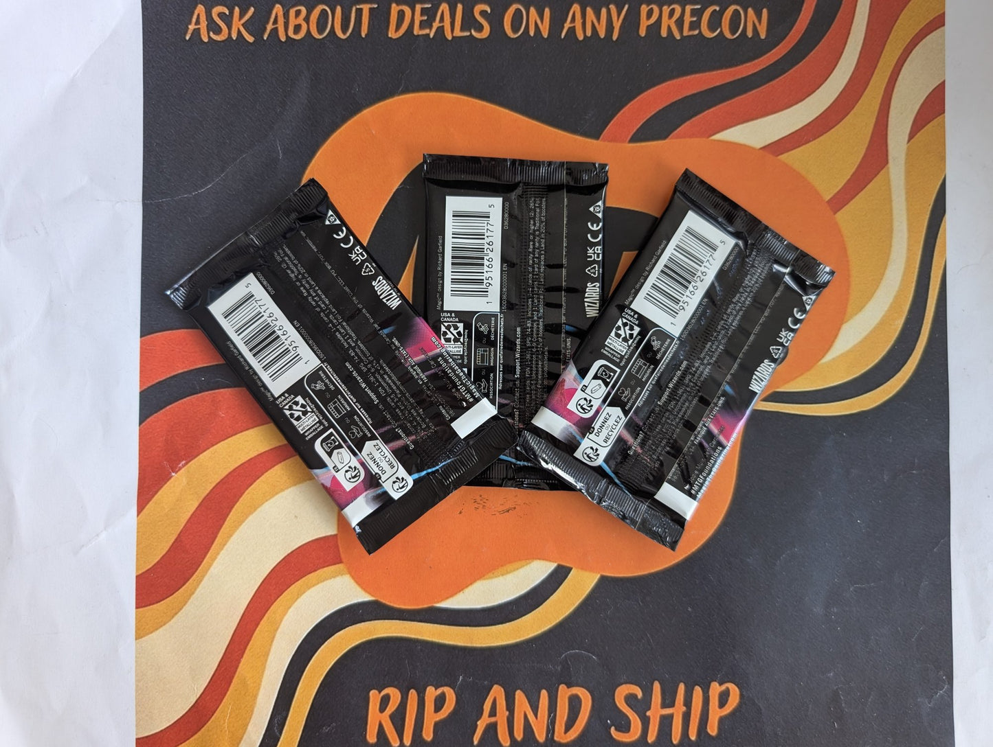Magic: The Gathering - Foundations Play Booster 3-Pack Bundle - real product photo