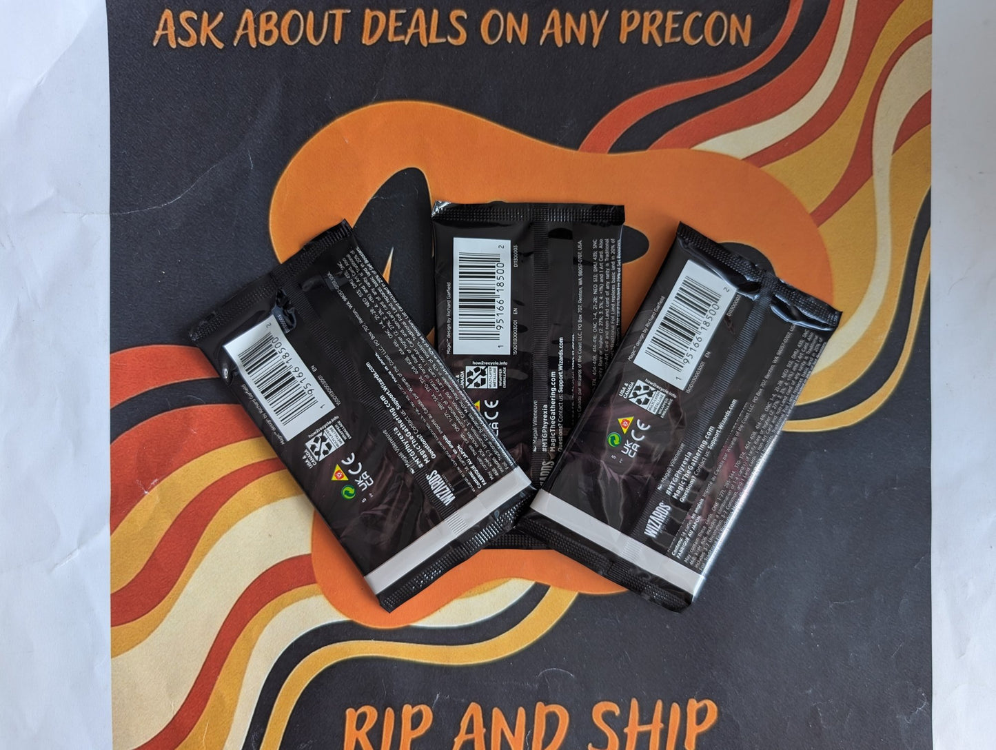 Magic: The Gathering - Phyrexia: All Will Be One Set Booster 3-Pack Bundle - real product photo
