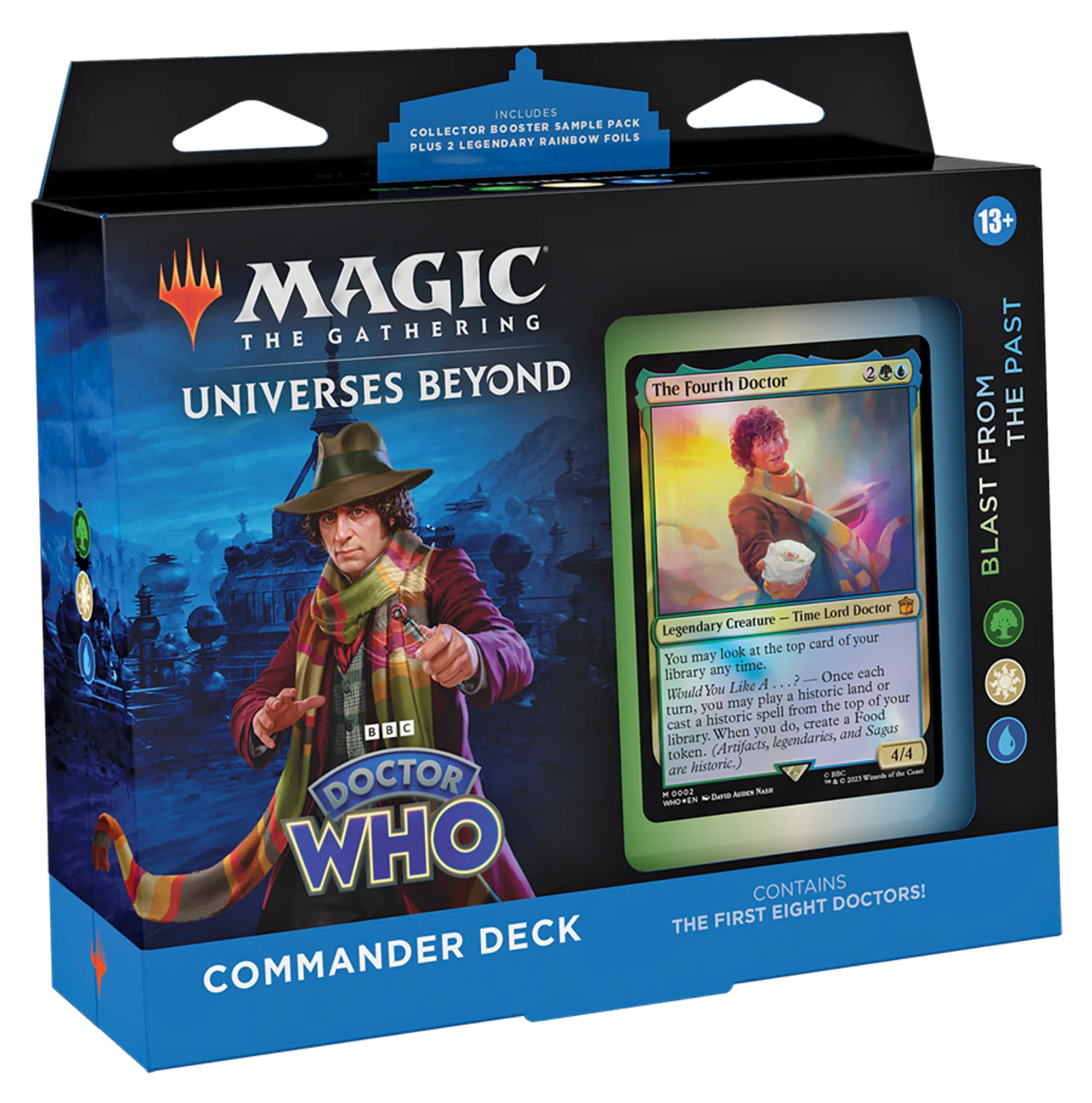 Magic: The Gathering Doctor Who Commander Deck Blast From The Past - New and Sealed