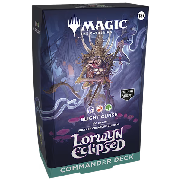 Magic: The Gathering Lorwyn: Blight Curse Commander Deck (100 Cards)