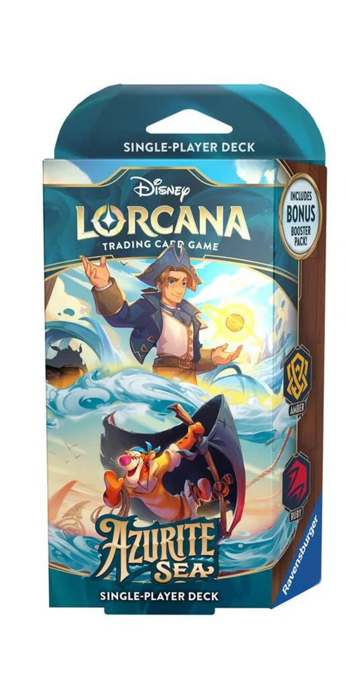 Disney Lorcana: Azurite Sea Starter Decks (Set of 2)