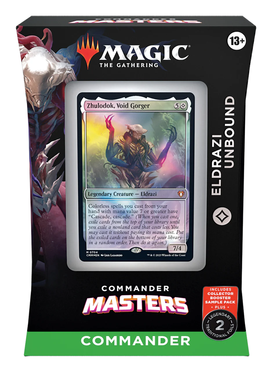 Magic: The Gathering Commander Masters - Eldrazi Unbound Commander Deck - New and Sealed