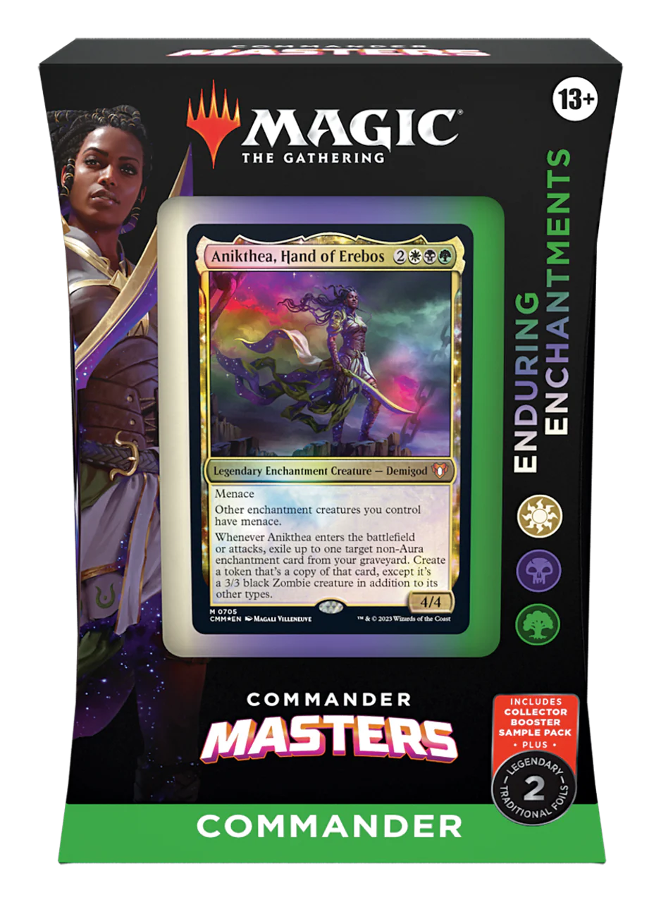Magic: The Gathering Commander Masters - Enduring Enchantments Commander Deck - New and Sealed