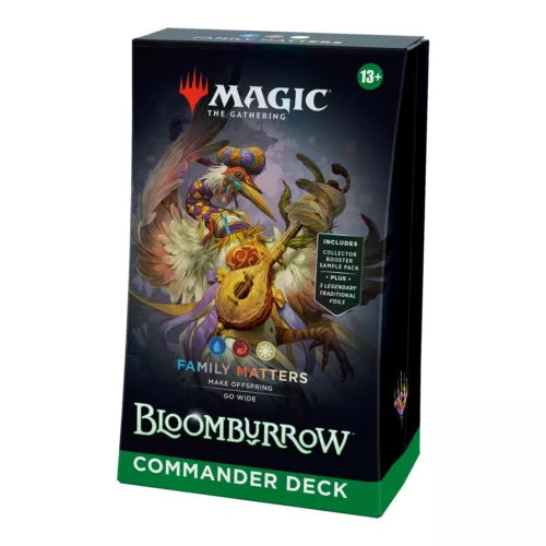 Bloomburrow Family Matters Commander Deck MTG Precons Bloomburrow Family Matters Commander Deck MTG Precons