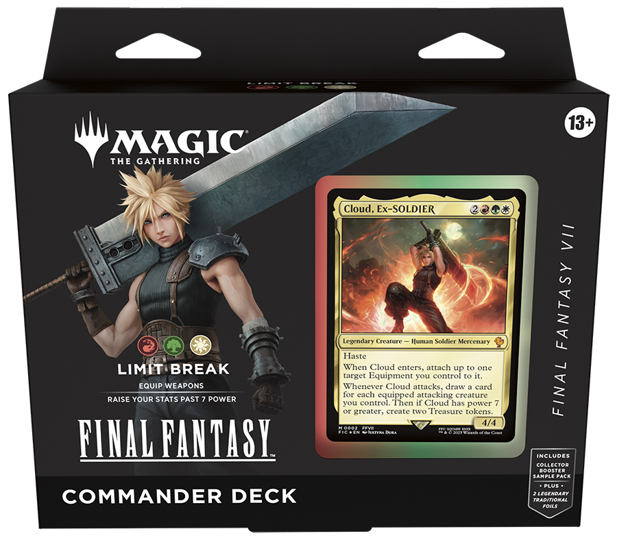 Magic: The Gathering x Final Fantasy - 'Limit Break' Commander Deck