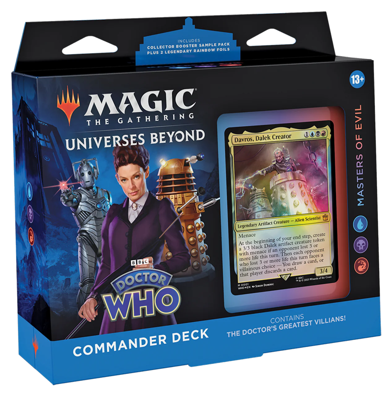 Magic: The Gathering Doctor Who Masters of Evil Commander Deck - New and Sealed
