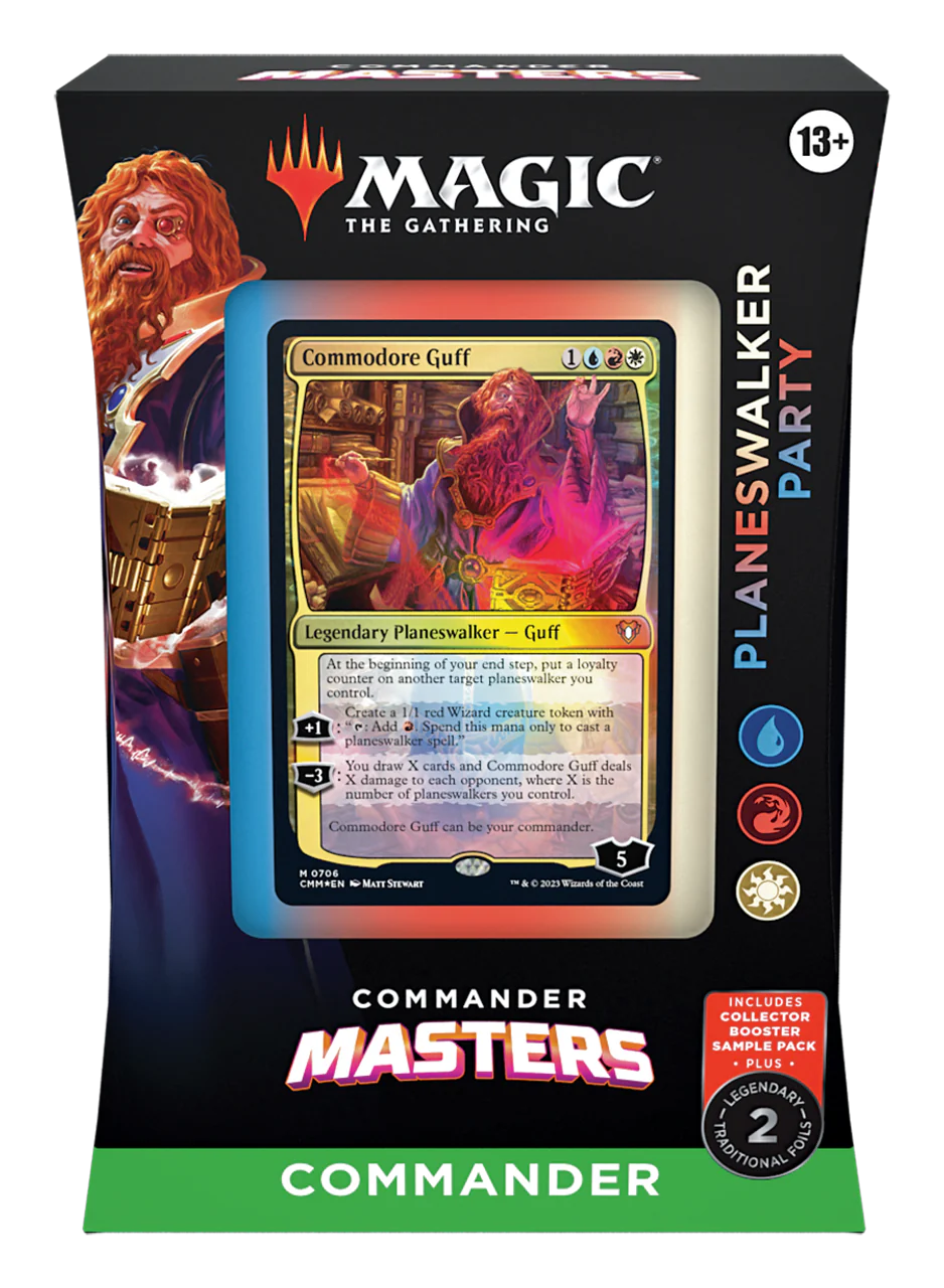 Magic: The Gathering Commander Masters - Planeswalker Party Commander Deck - New and Sealed