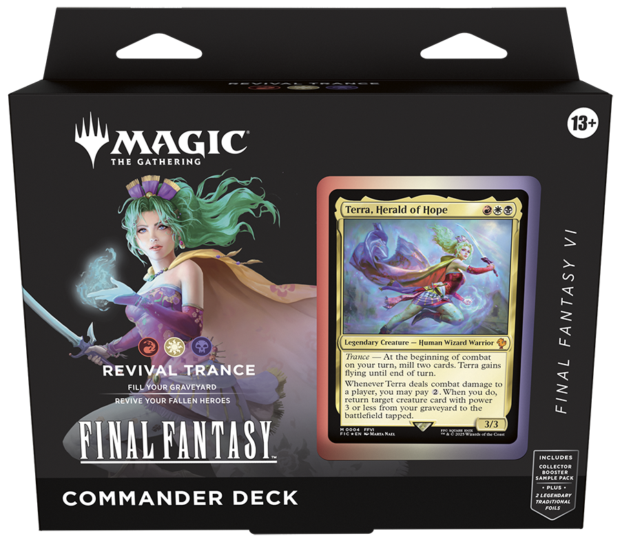 Magic: The Gathering x Final Fantasy - 'Revival Trance' Commander Deck
