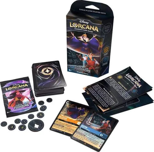 Disney Lorcana: Rise of the Floodborn Starter Decks (Set of 2)