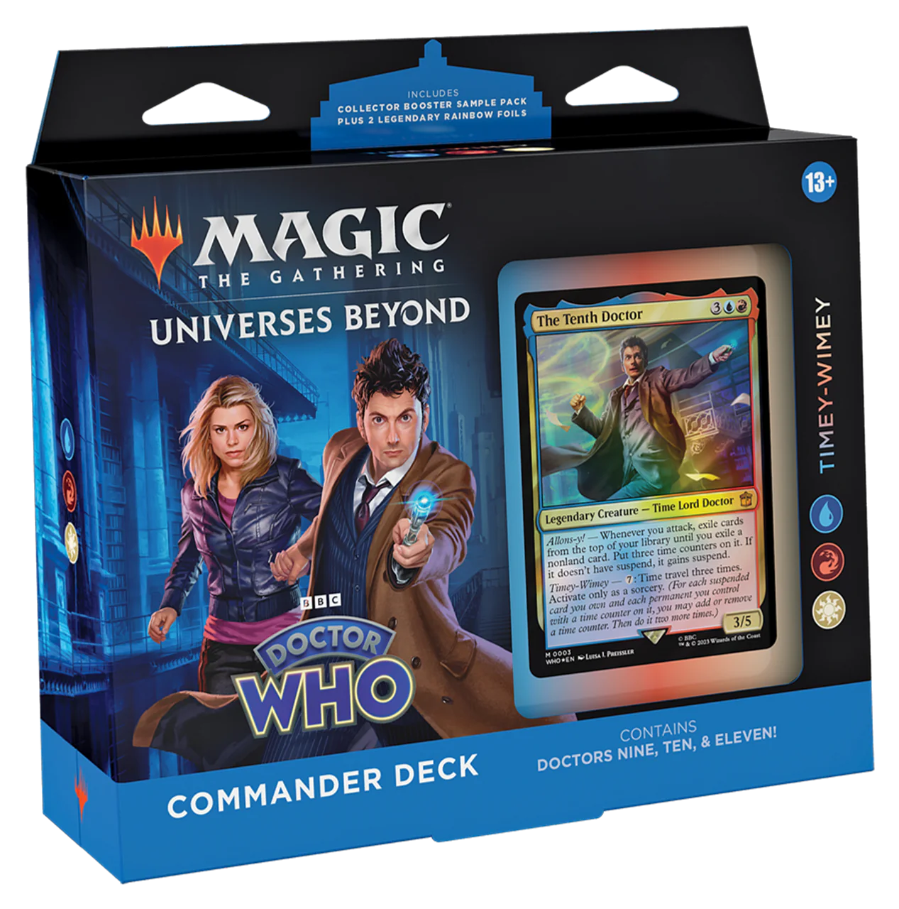 Magic: The Gathering Doctor Who Timey Wimey Commander Deck - New and Sealed