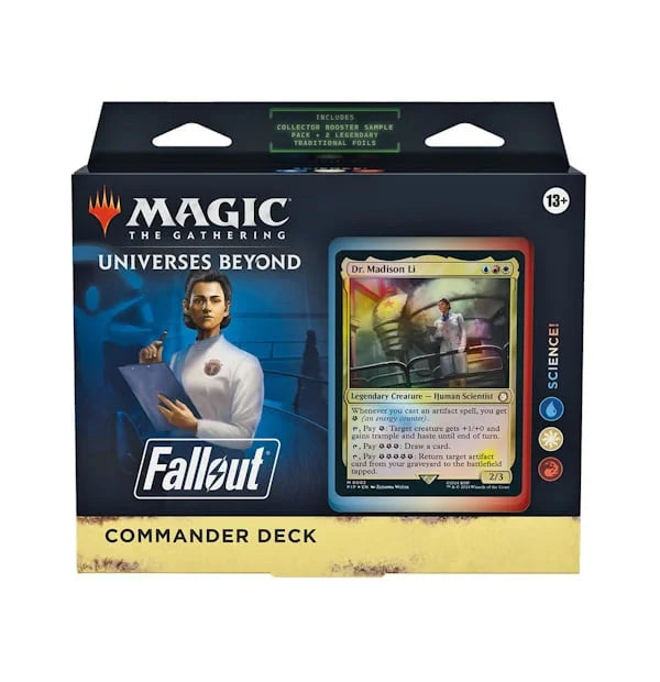 Fallout Science! Commander Deck - Energy Artifacts MTG Precon MTG Precons Fallout Science! Commander Deck - Energy Artifacts MTG Precon MTG Precons
