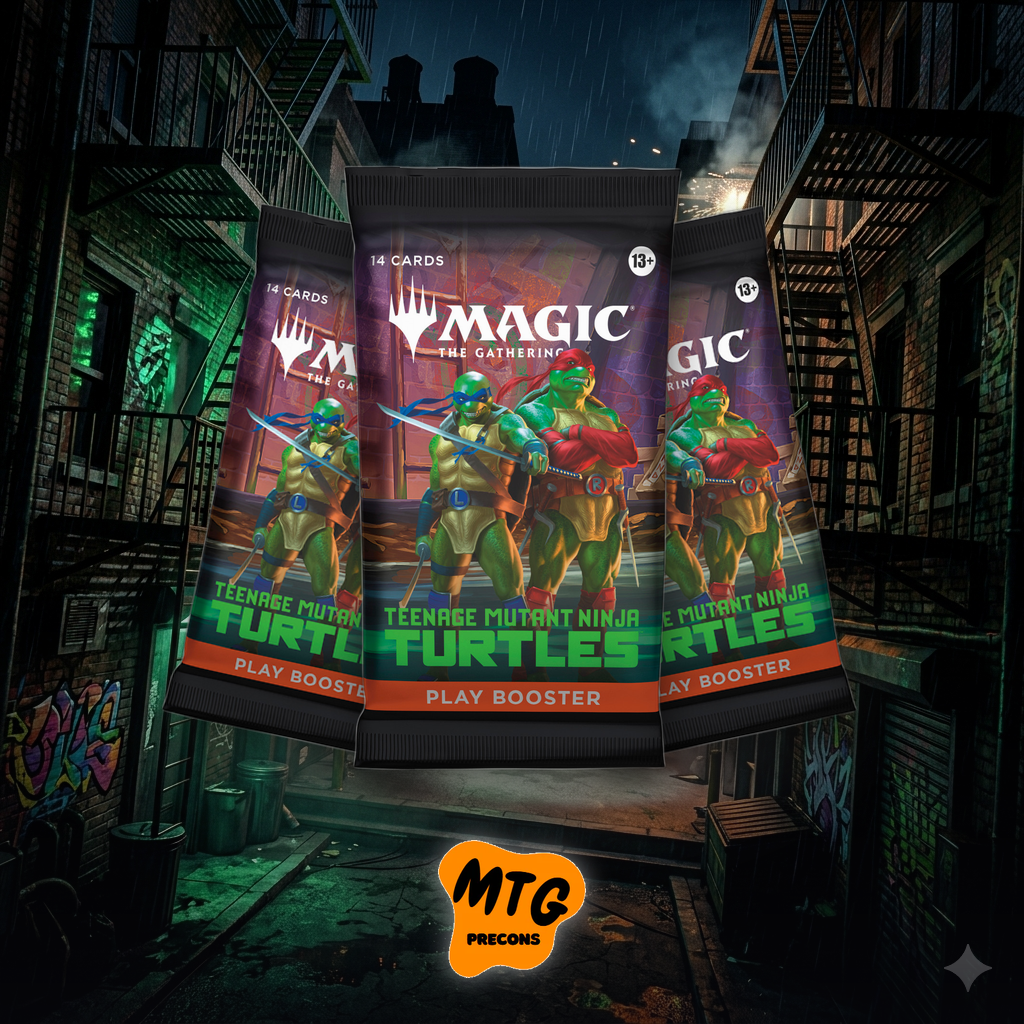 Magic: The Gathering - TMNT Play Booster 3-Pack Bundle