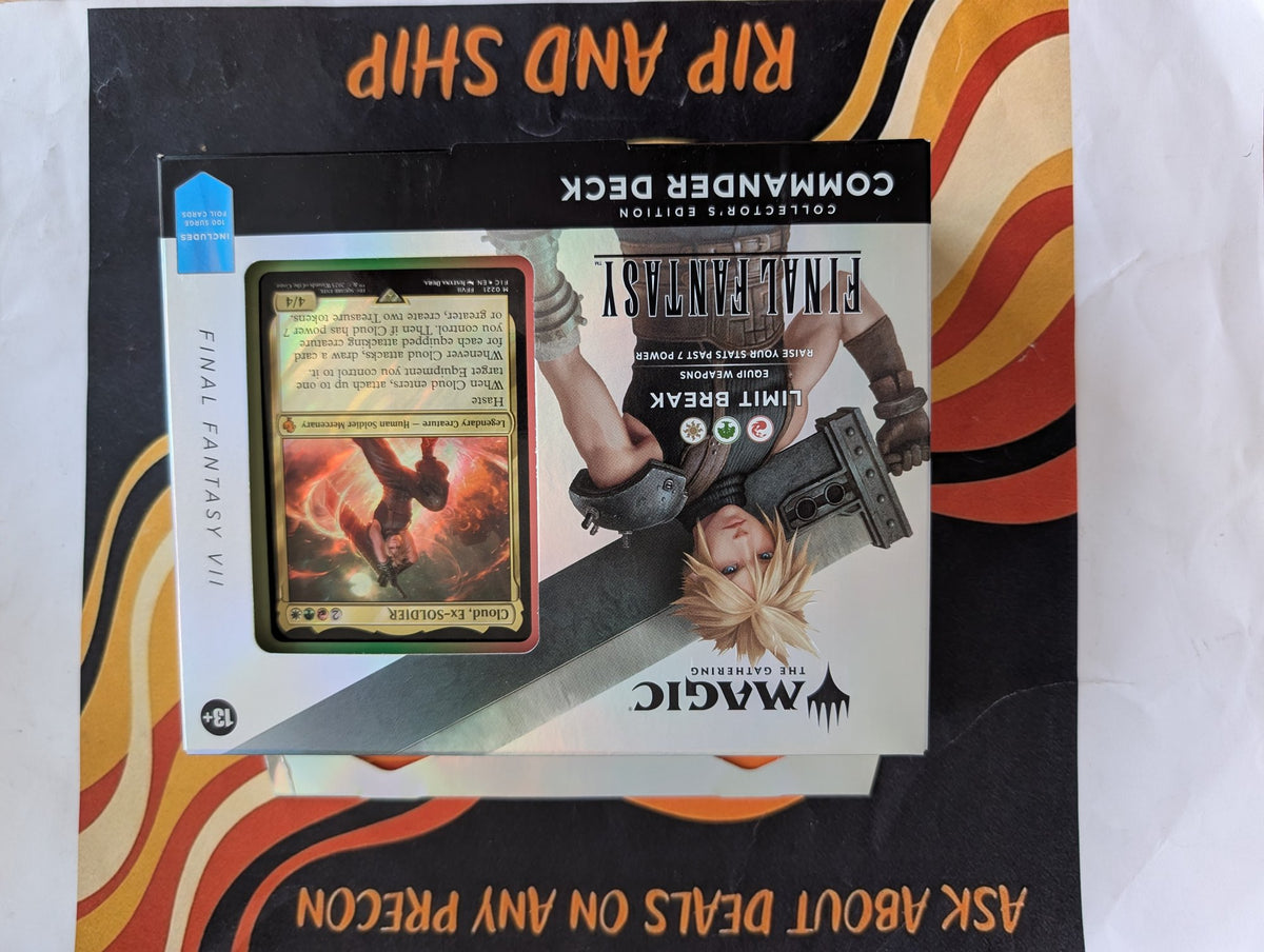Magic: The Gathering — FINAL FANTASY • Limit Break (Collector's Edition Commander Deck) - real product photo