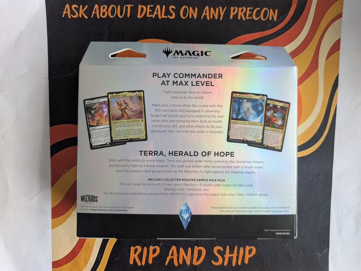Magic: The Gathering — FINAL FANTASY • Revival Trance (Collector's Edition Commander Deck) - real product photo
