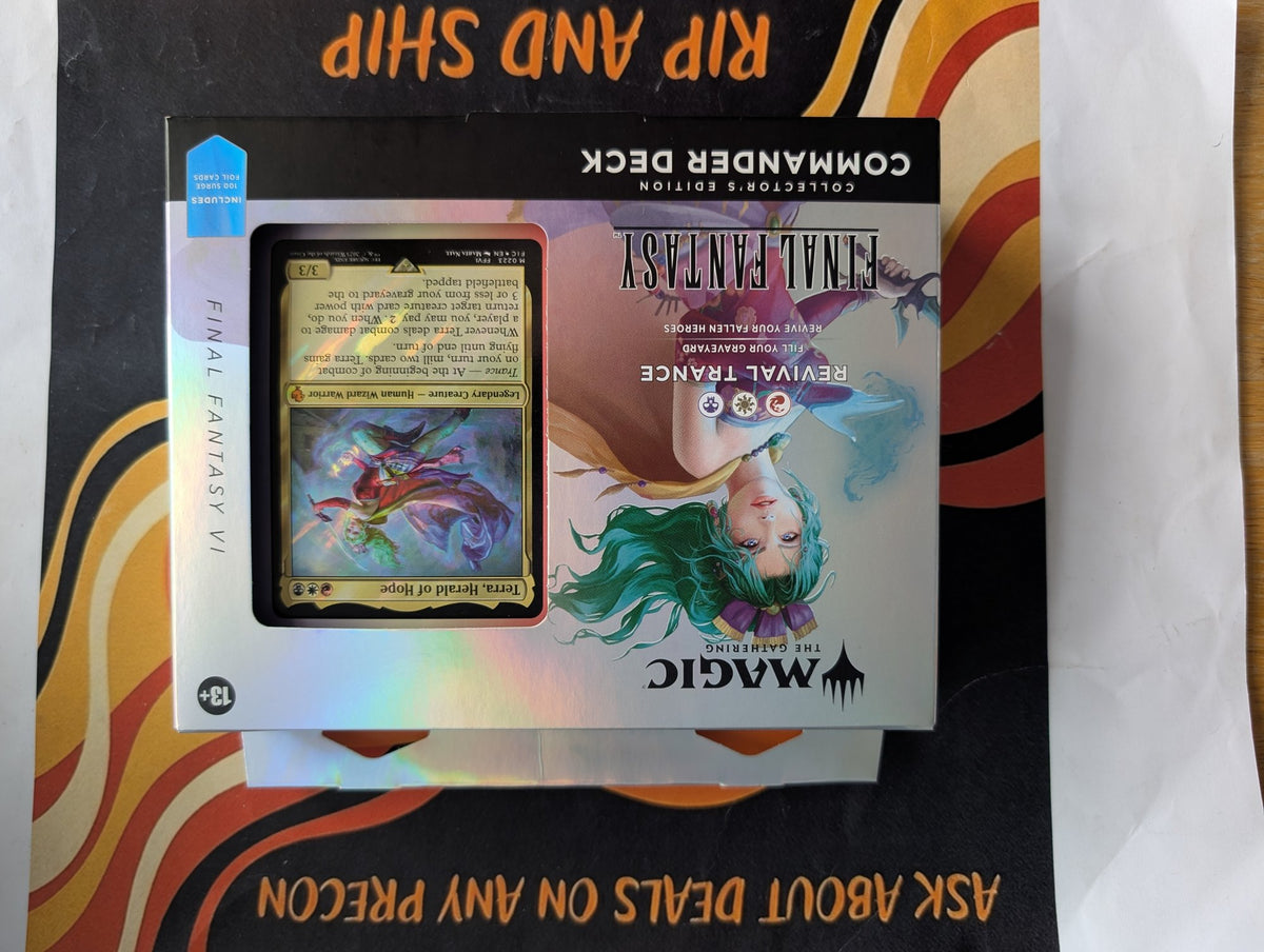 Magic: The Gathering — FINAL FANTASY • Revival Trance (Collector's Edition Commander Deck) - real product photo