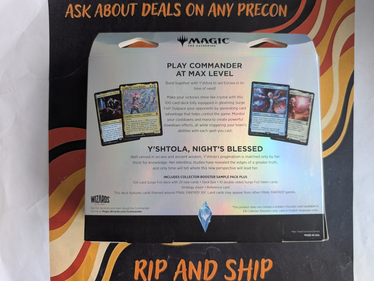 Magic: The Gathering — FINAL FANTASY • Scions & Spellcraft (Collector's Edition Commander Deck) - real product photo
