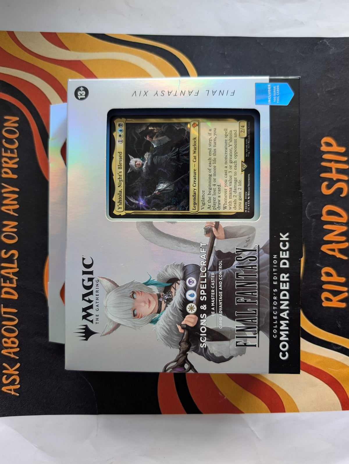 Magic: The Gathering — FINAL FANTASY • Scions & Spellcraft (Collector's Edition Commander Deck) - real product photo
