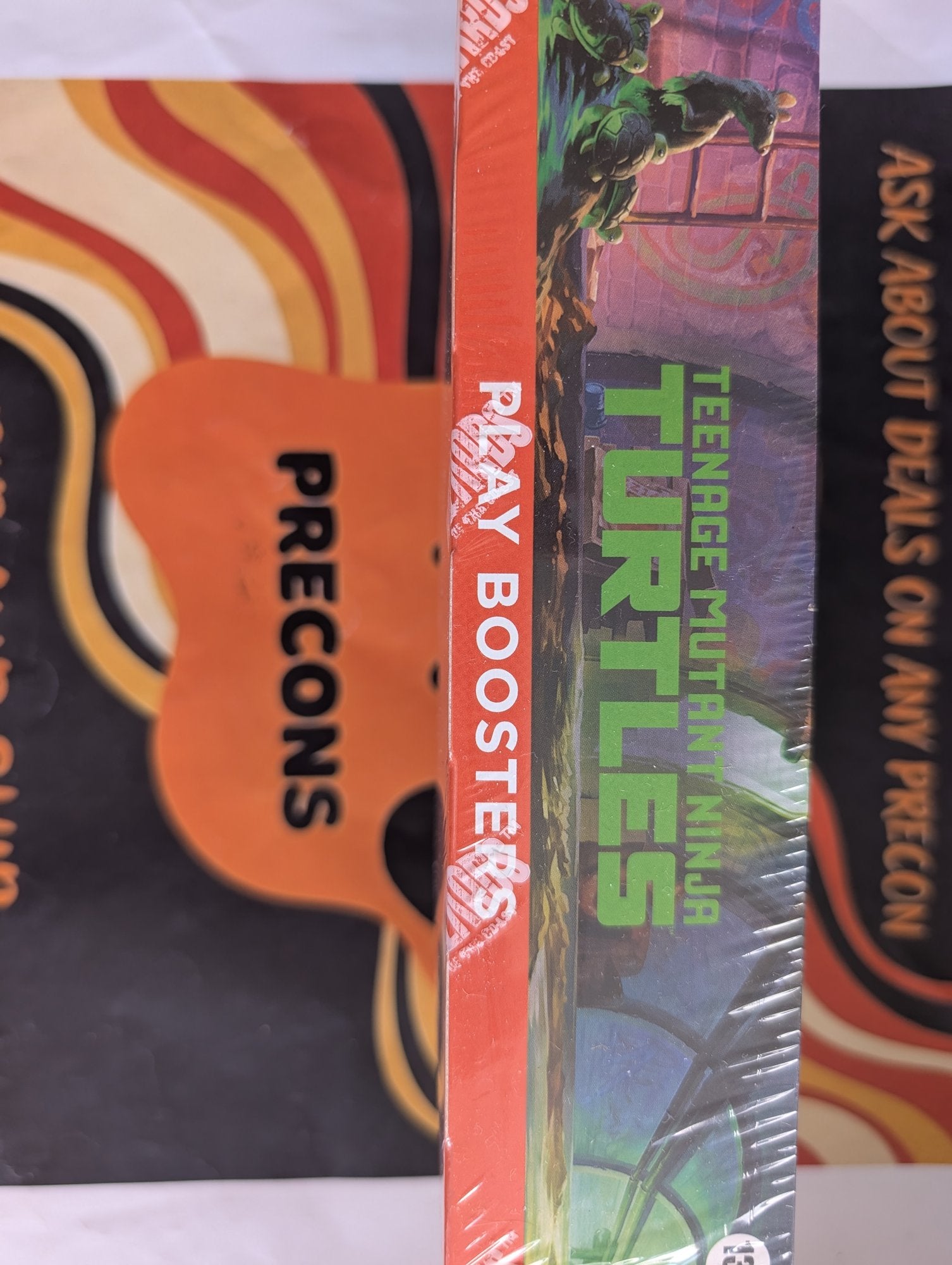 Magic: The Gathering - Teenage Mutant Ninja Turtles Play Booster Box (spine) - real product photo