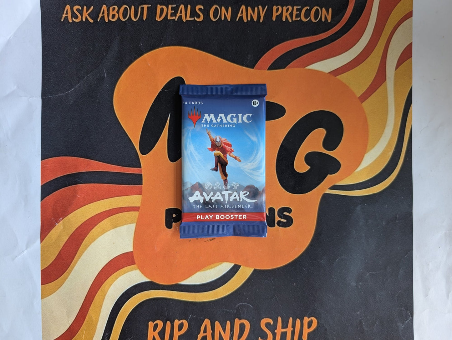 Magic: The Gathering - Avatar: The Last Airbender Play Booster Pack - real product photo