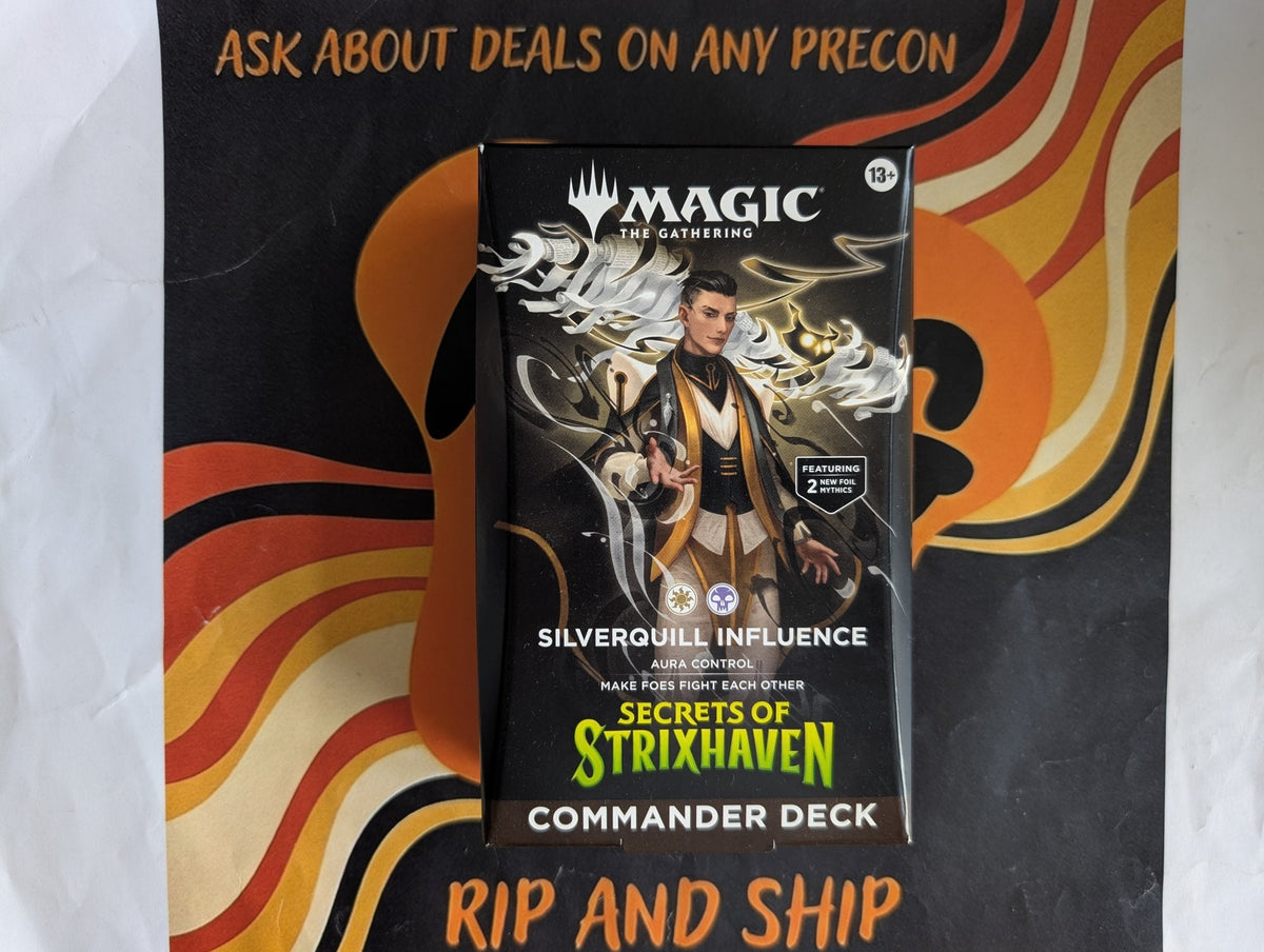 Silverquill Influence Commander Deck - real product photo