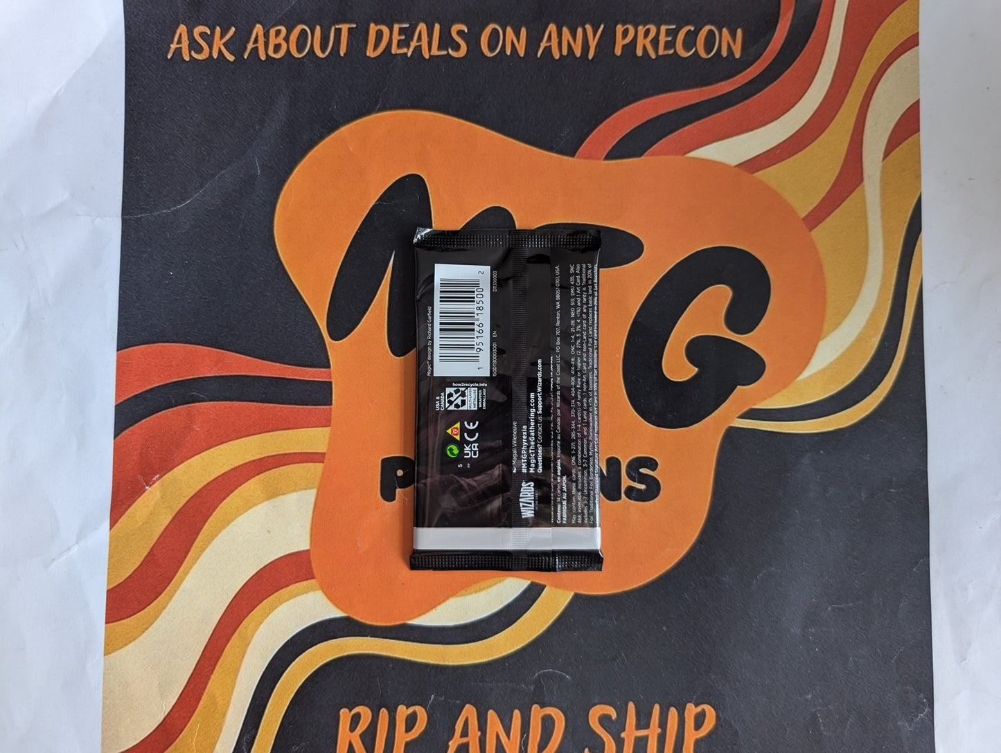 Magic: The Gathering - Phyrexia: All Will Be One Set Booster Pack - real product photo