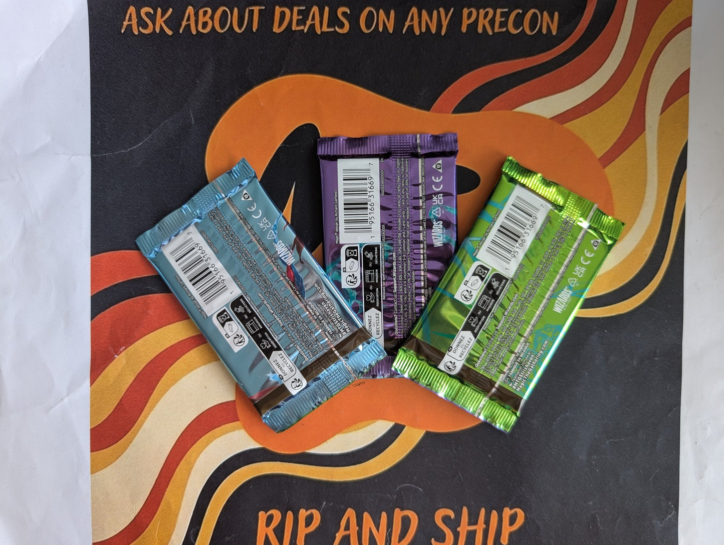 Magic: The Gathering - Secrets of Strixhaven Play Booster 3-Pack Bundle - real product photo