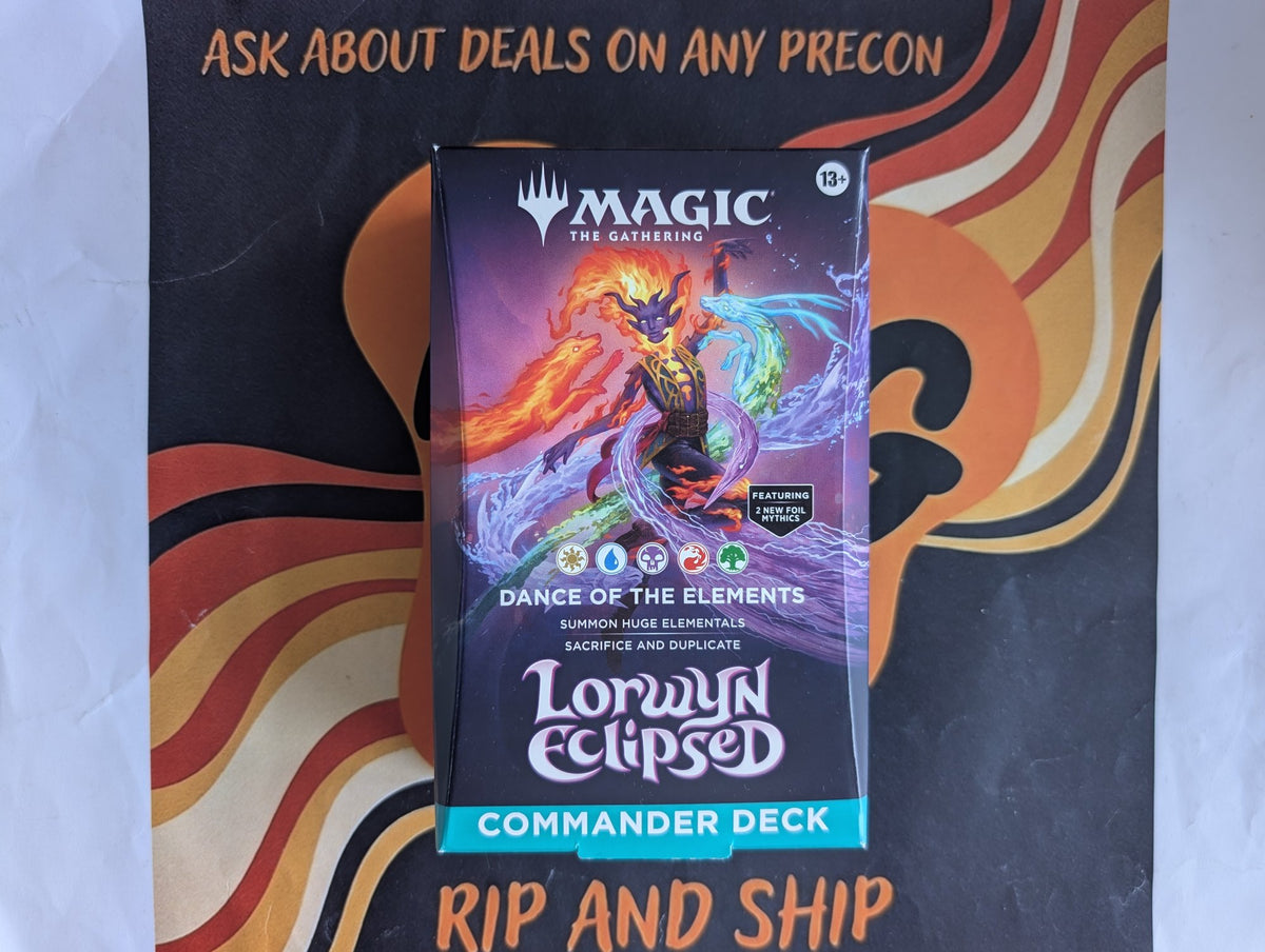 Dance of the Elements - Lorwyn Eclipsed Commander Deck - real product photo