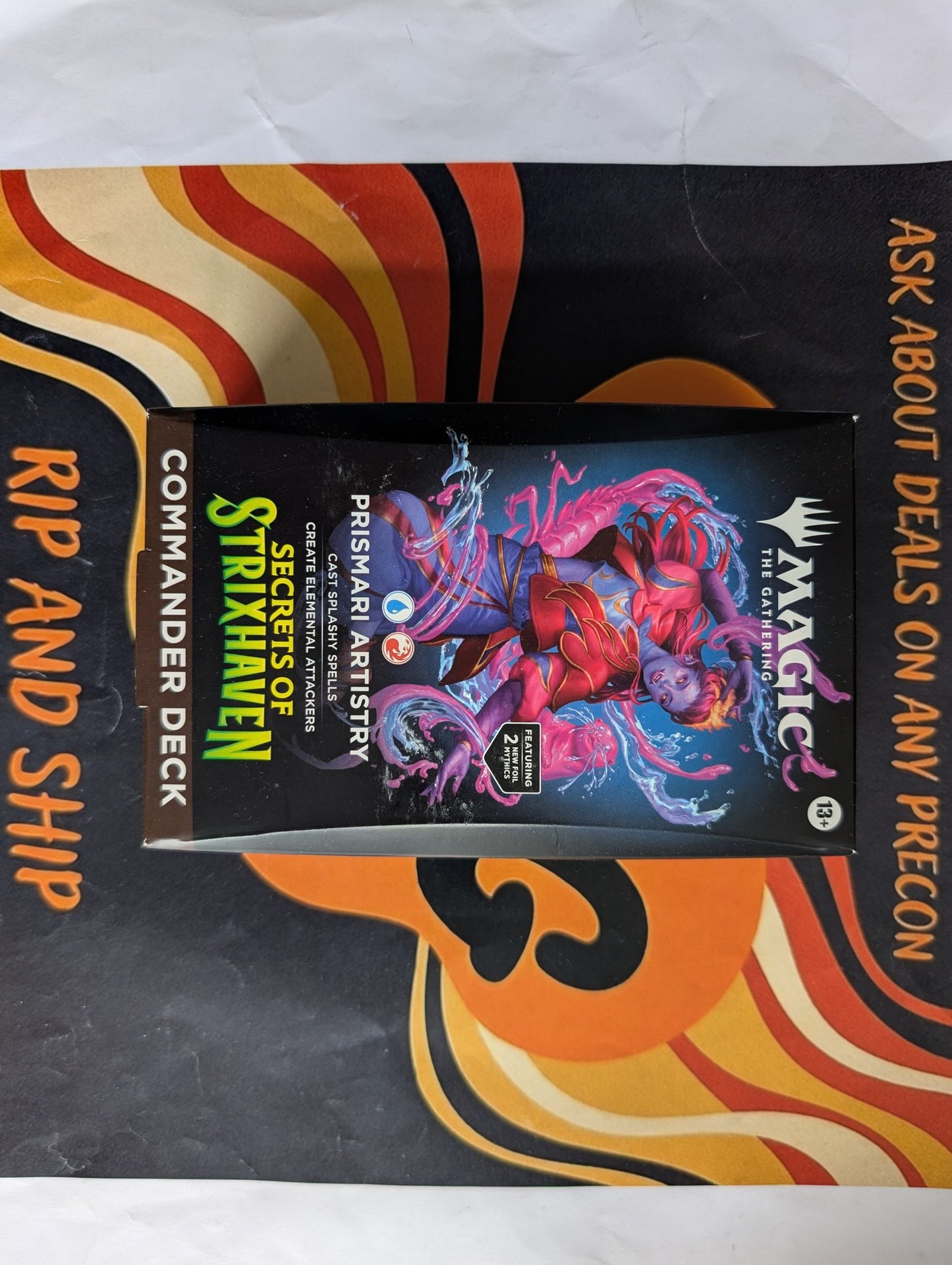 Secrets of Strixhaven: Prismari Artistry Commander Deck - real product photo