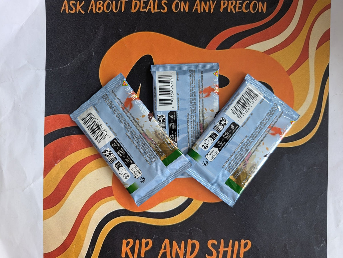 Magic: The Gathering - Bloomburrow Play Booster 3-Pack Bundle - real product photo
