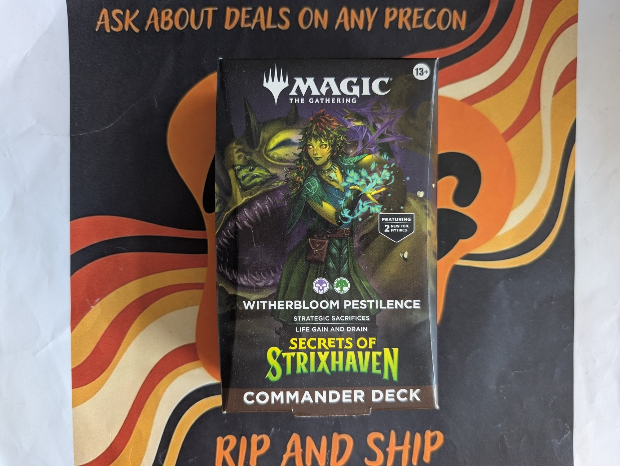 Witherbloom Pestilence | Secrets of Strixhaven Commander Deck