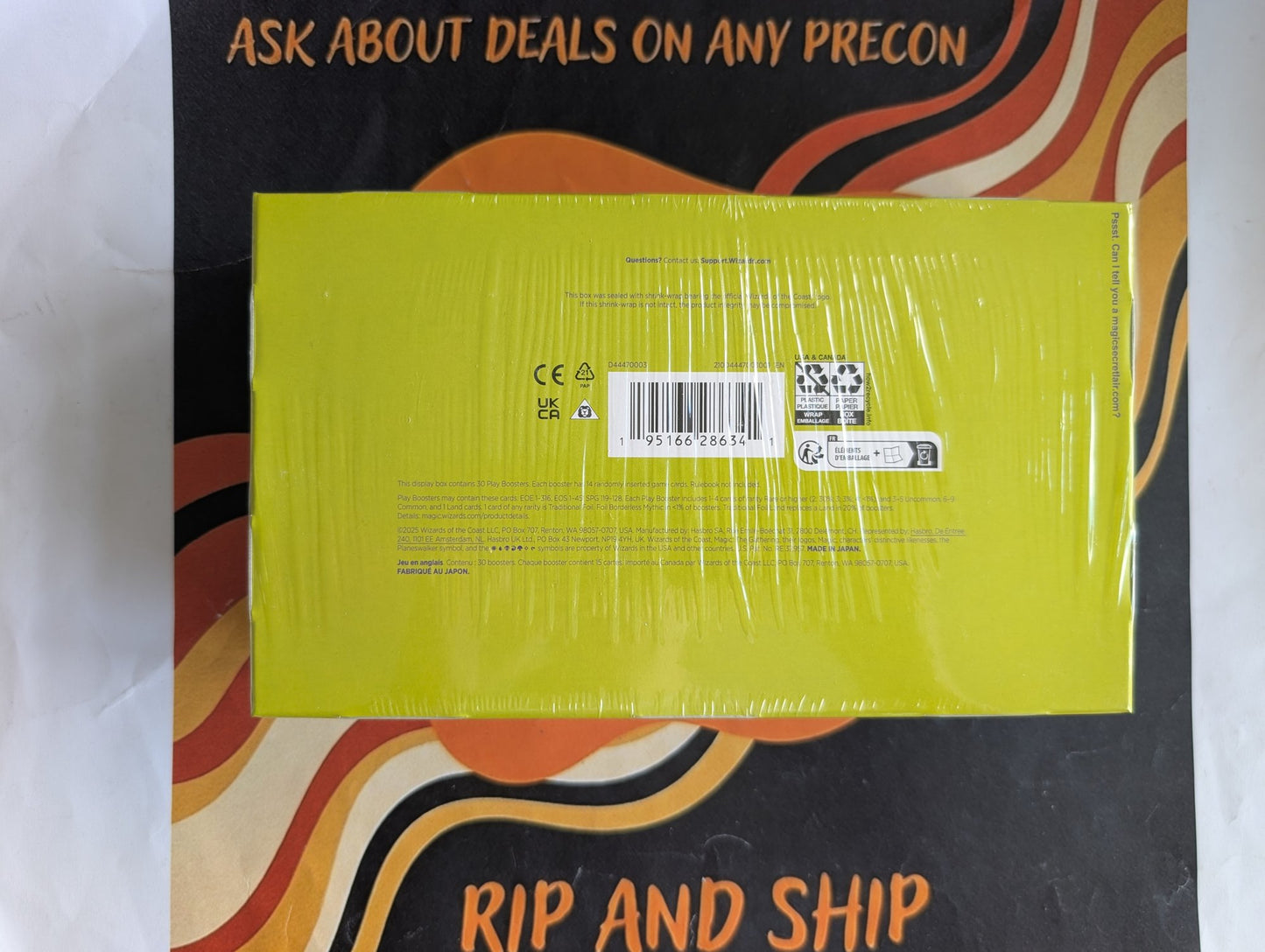 Edge of Eternities Play Booster Box (30 Packs) - real product photo