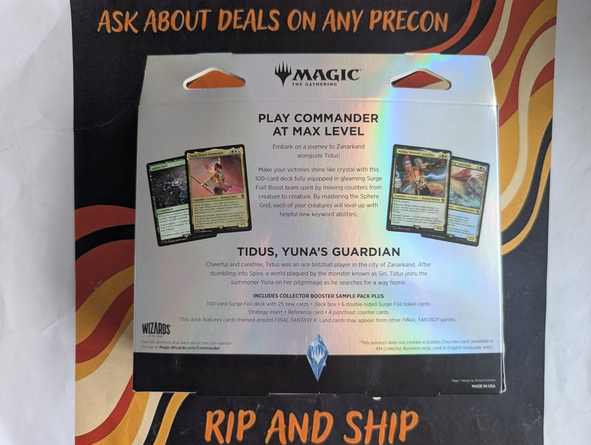 Magic: The Gathering — FINAL FANTASY • Counter Blitz (Collector's Edition Commander Deck) - real product photo