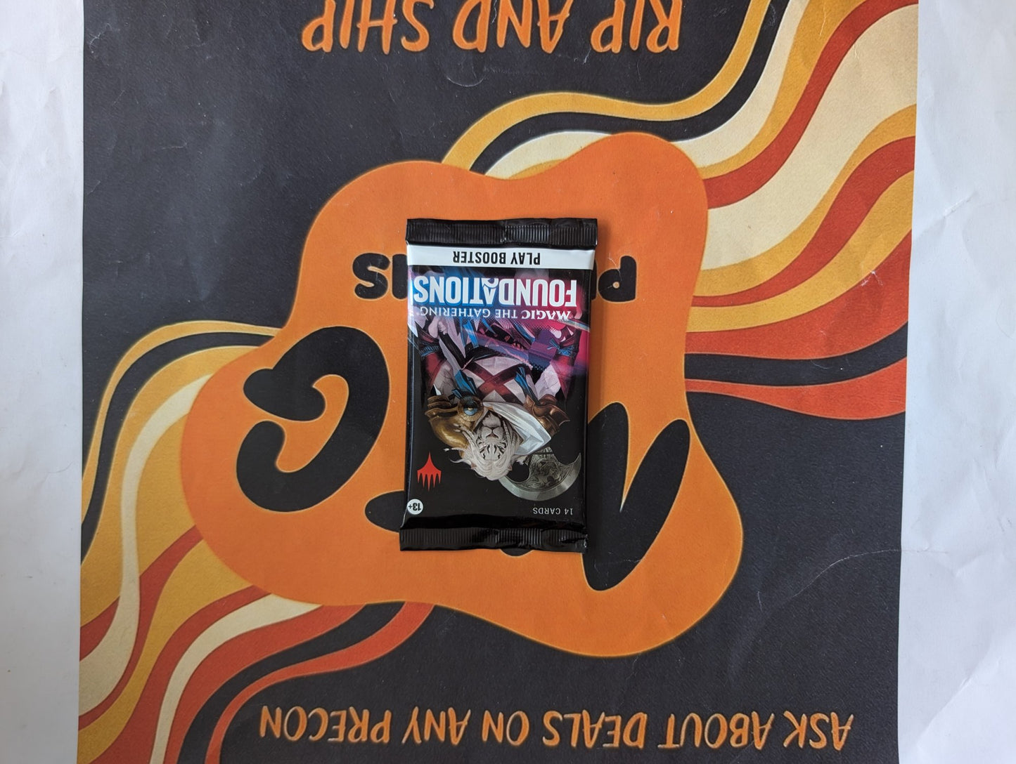 Magic: The Gathering - Foundations Play Booster Pack - real product photo