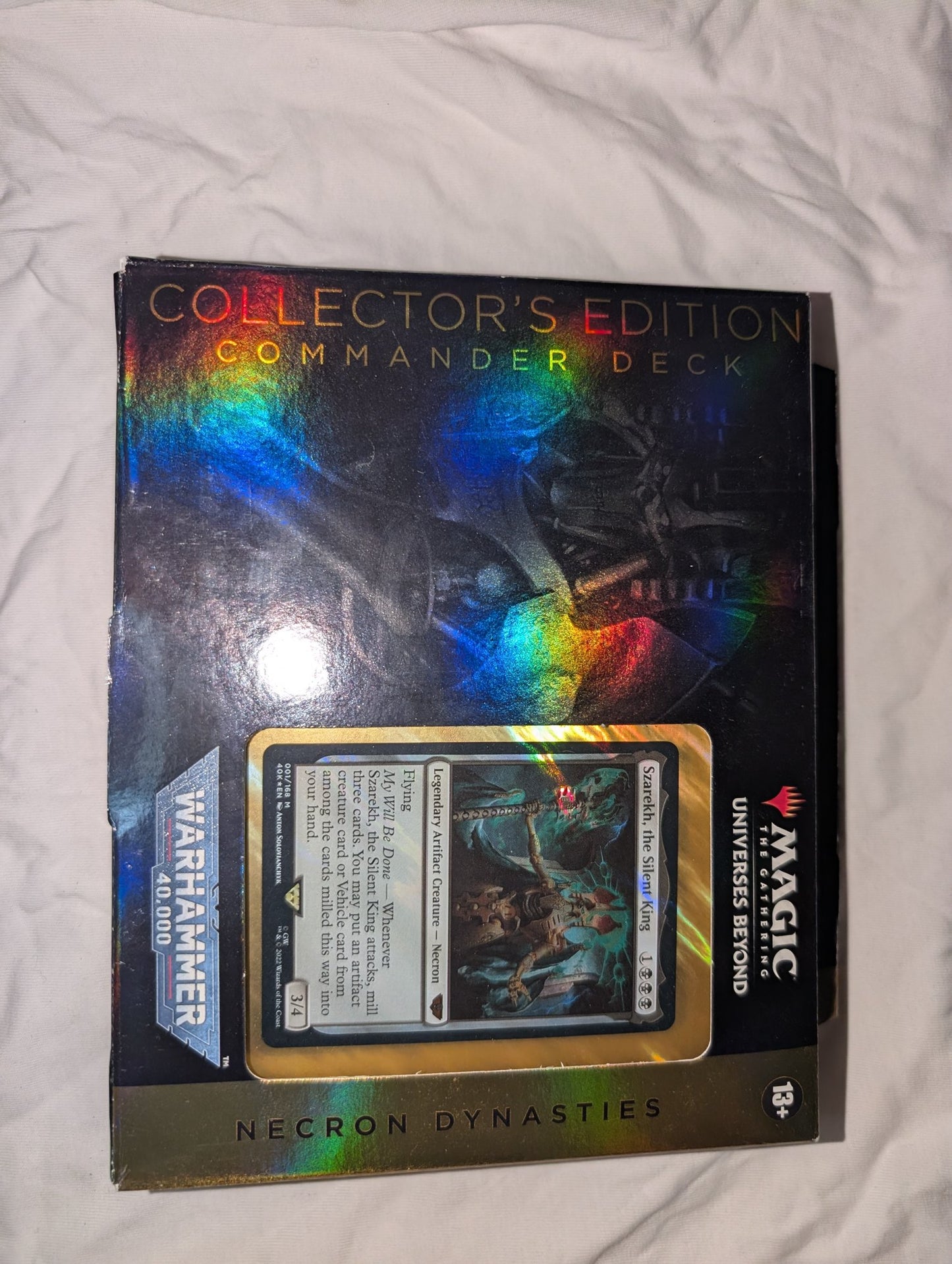Necron Dynasties | Warhammer 40,000 Commander Deck - real product photo