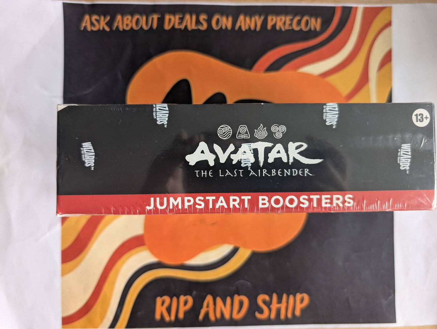 Magic: The Gathering Avatar: The Last Airbender Jumpstart Booster Box - real product photo