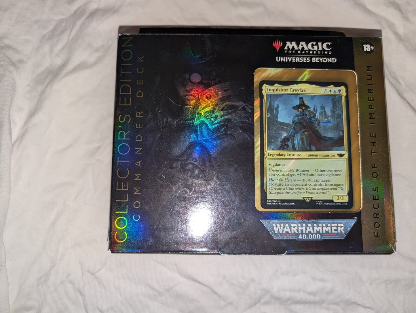Forces of the Imperium | Warhammer 40,000 Commander Deck - real product photo