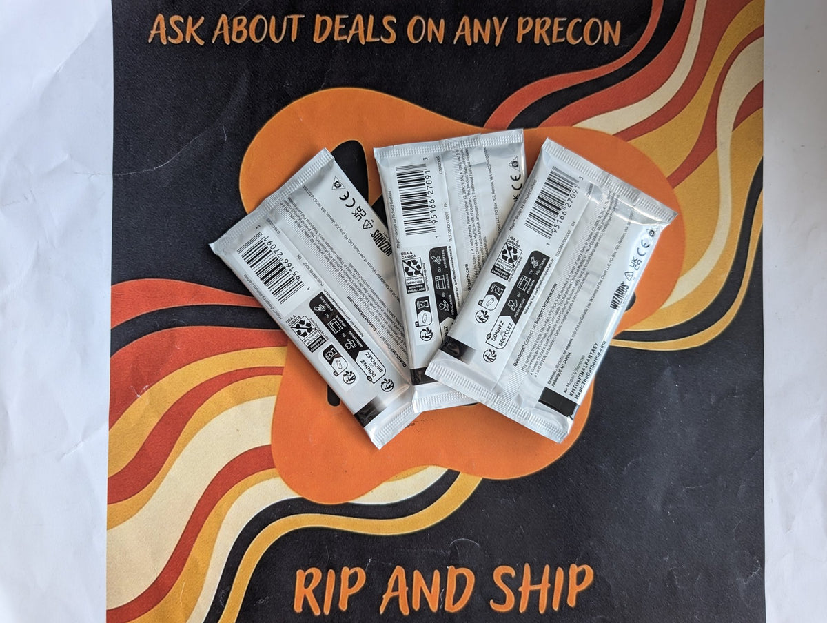 Magic: The Gathering Final Fantasy Play Booster Pack Bundle (3 Packs) - real product photo