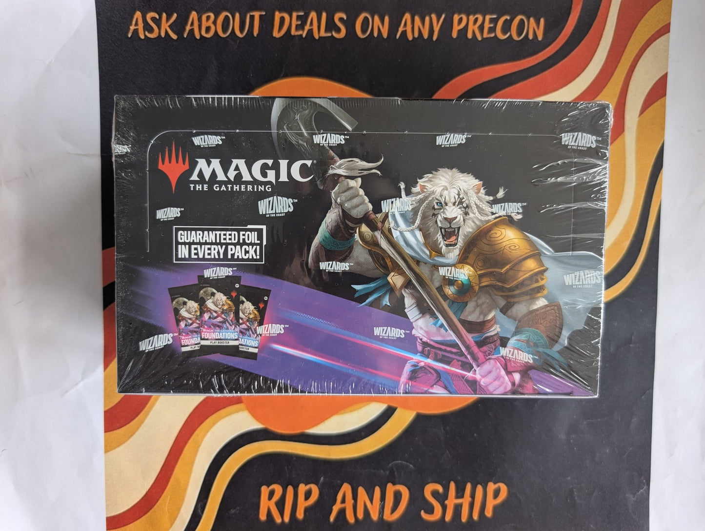 Magic: The Gathering Foundations Play Booster Box (Sealed) - real product photo