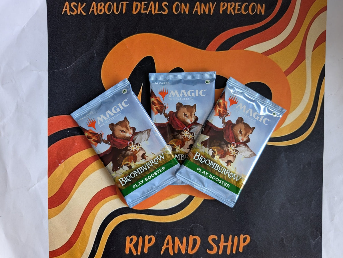 Magic: The Gathering - Bloomburrow Play Booster 3-Pack Bundle - real product photo