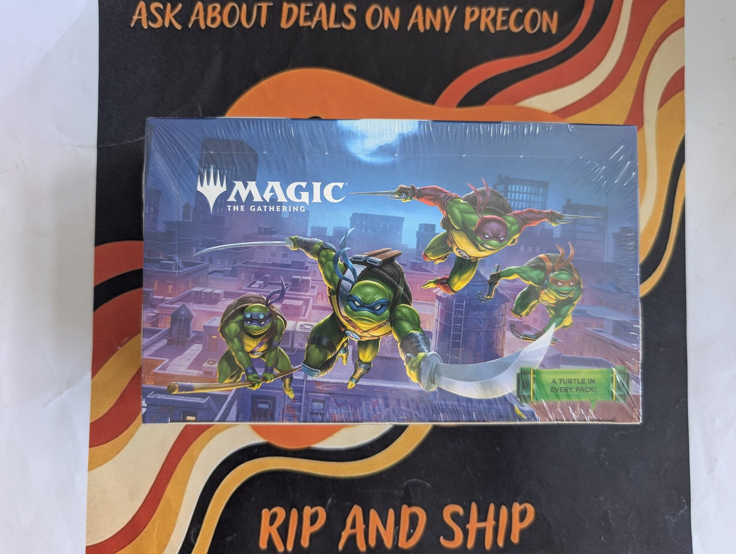 Magic: The Gathering - Teenage Mutant Ninja Turtles Play Booster Box - real product photo