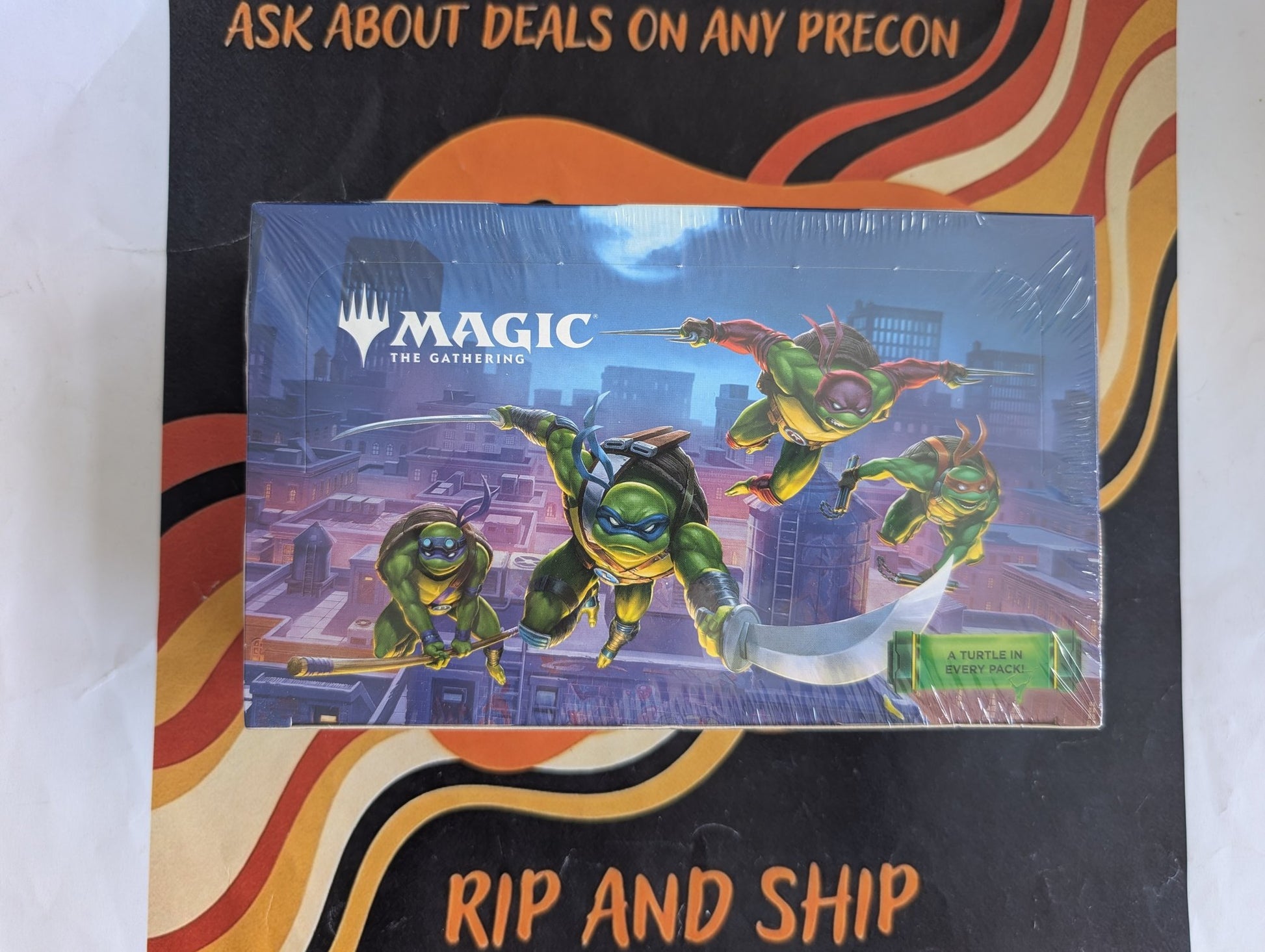 Magic: The Gathering - Teenage Mutant Ninja Turtles Play Booster Box - real product photo