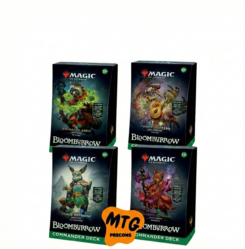 MTG: Bloomburrow - Commander Deck Set of 4