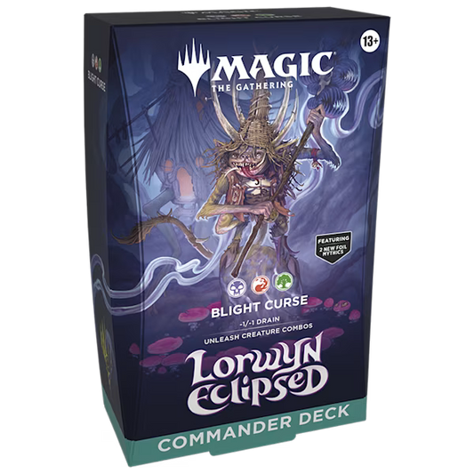Magic: The Gathering Lorwyn: Blight Curse Commander Deck (100 Cards)