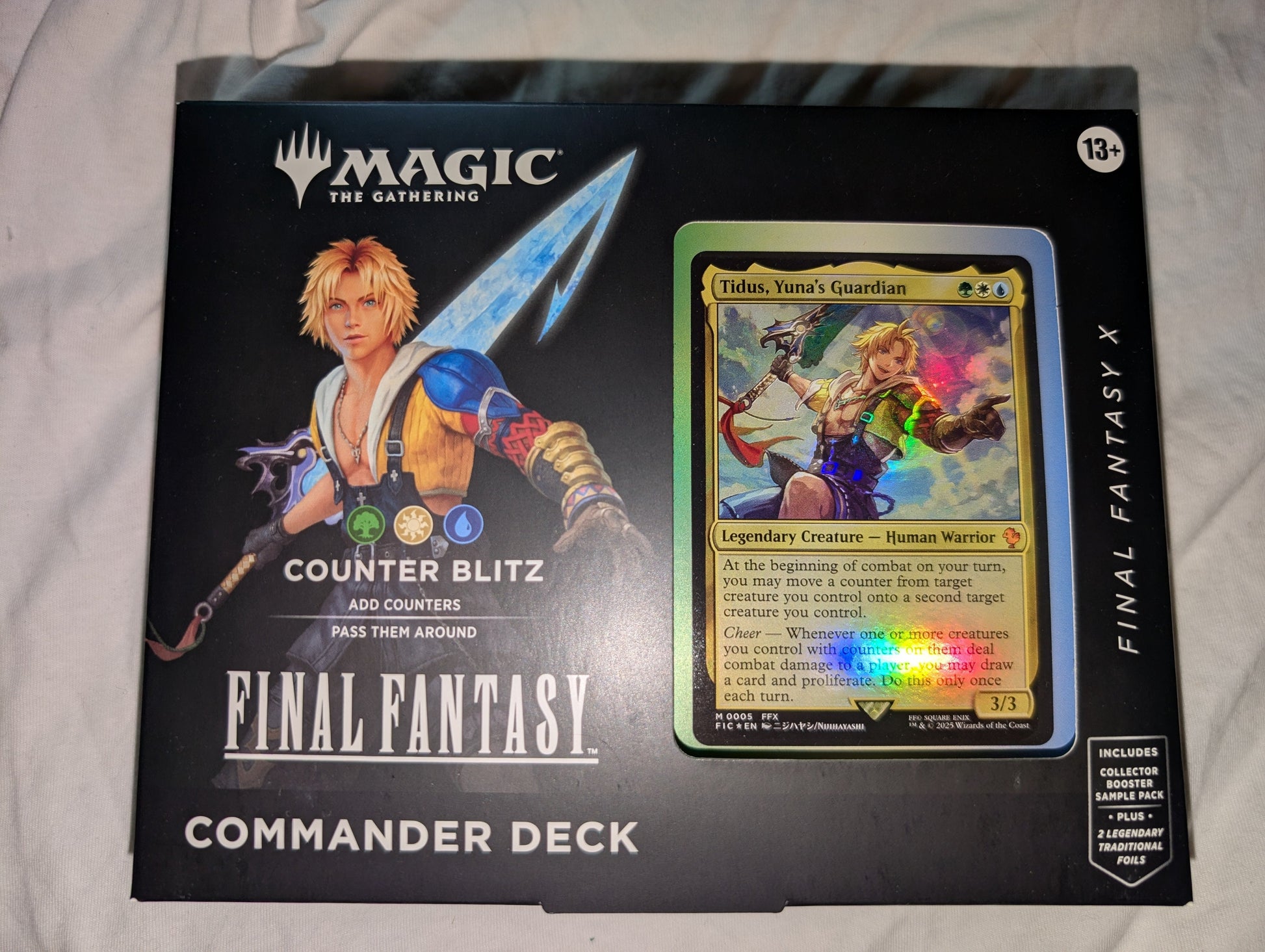 Magic: The Gathering x Final Fantasy - 'Counter Blitz' Commander Deck MTG Precons Magic: The Gathering x Final Fantasy - 'Counter Blitz' Commander Deck MTG Precons
