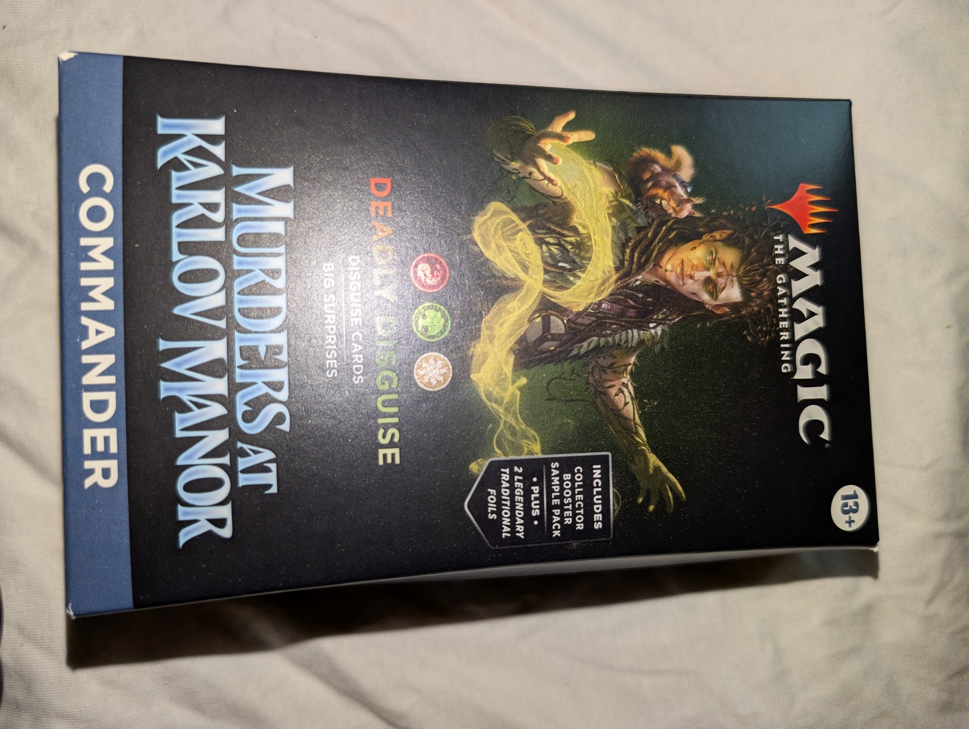 Deadly Disguise MKM Commander Deck - Morph Cloak MTG Precon MTG Precons Deadly Disguise MKM Commander Deck - Morph Cloak MTG Precon MTG Precons