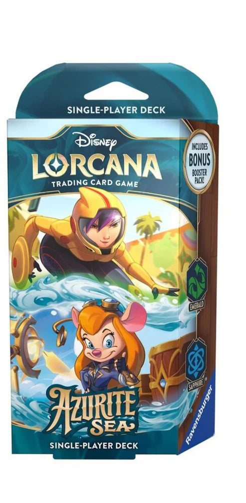 Disney Lorcana: Azurite Sea Starter Decks (Set of 2)
