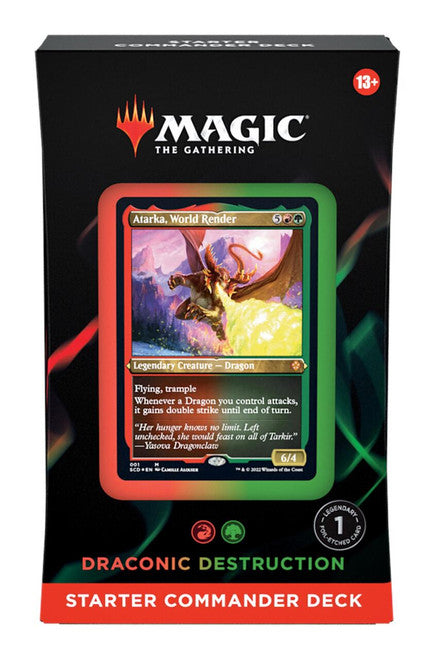 Draconic Destruction | Starter Commander Deck
