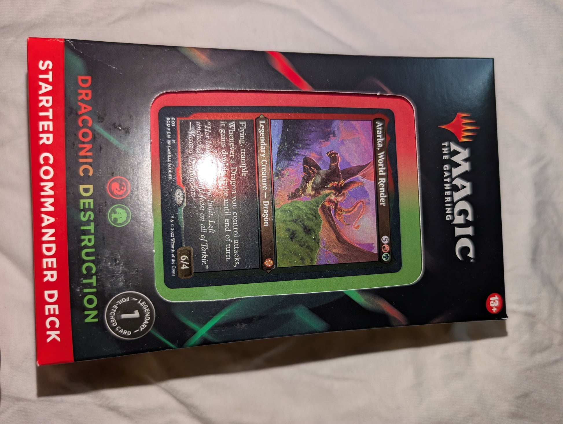 mtg dragon starter commander deck Anointed Procession // Anointed Procession [Secret Lair Commander Deck main image 1