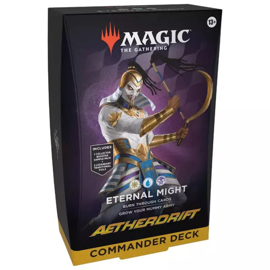 Magic: The Gathering - Aetherdrift Commander Deck: Eternal Might | Ready-to-Play Zombie Reanimation Deck